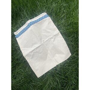 Tory Burch 12"x15" Drawstring DUST BAG for Shoes/Handbags w Gold Logo Charm(New)